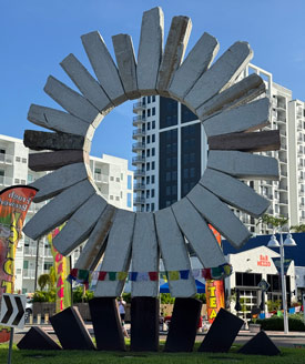 Laser Light Conference Monument